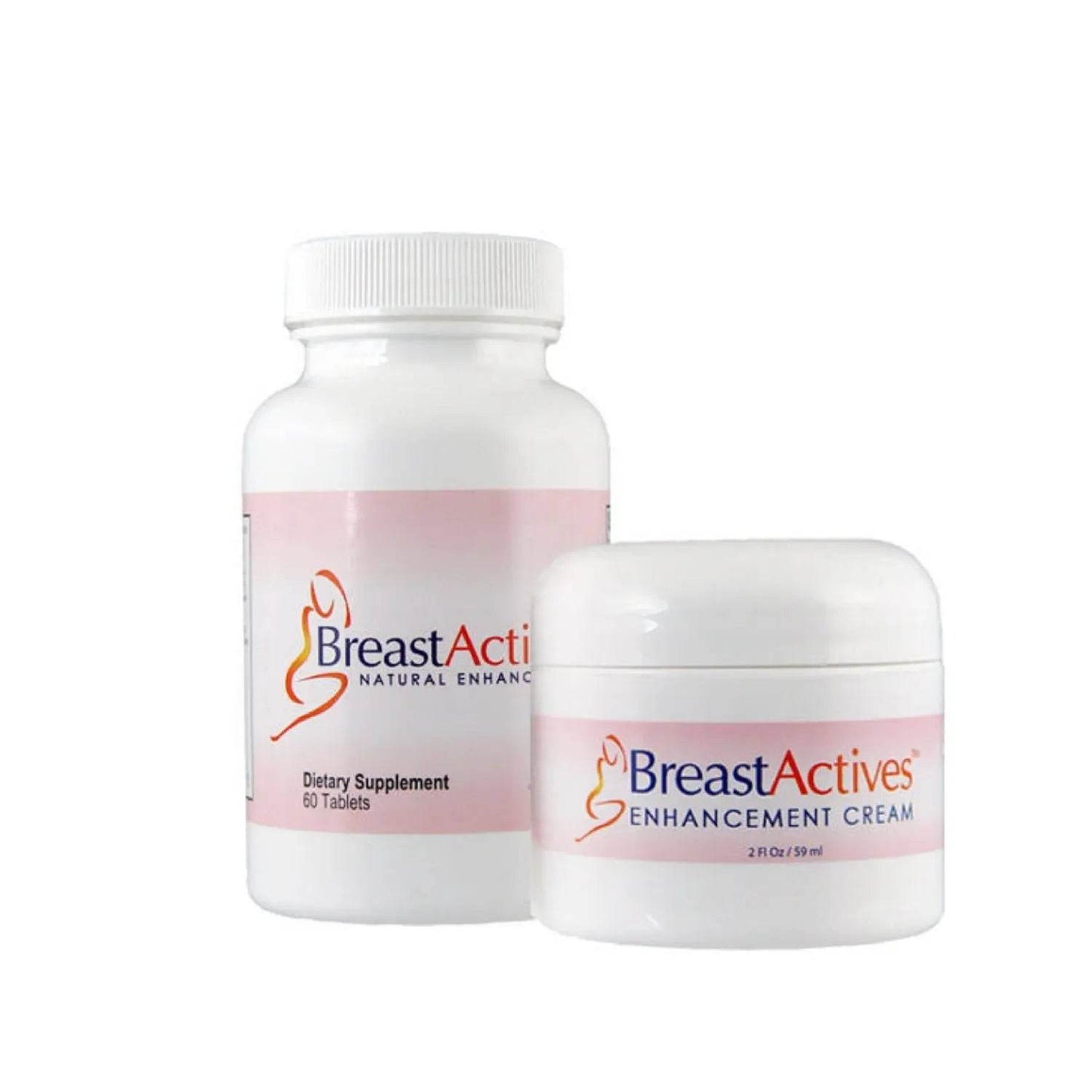 Breast Actives Breast Enhancement Cream & Caps - Fuller and Firmer Breast - Himalayan Beauty