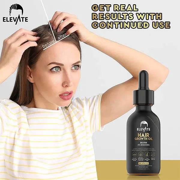 Elevate Hair Growth Oil - Himalayan Beauty