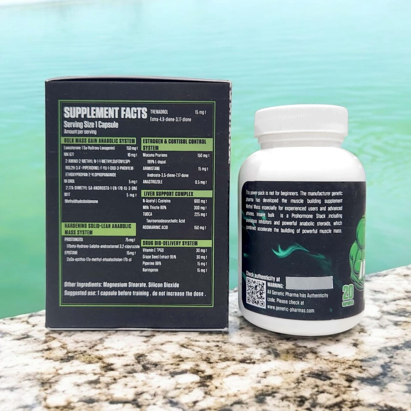 Insane bulk capsule ingredients