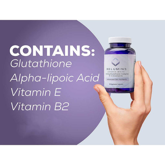 Relumins 1650mg Advance White Glutathione Complex 15x - 90 Capsule - Himalayan Beauty