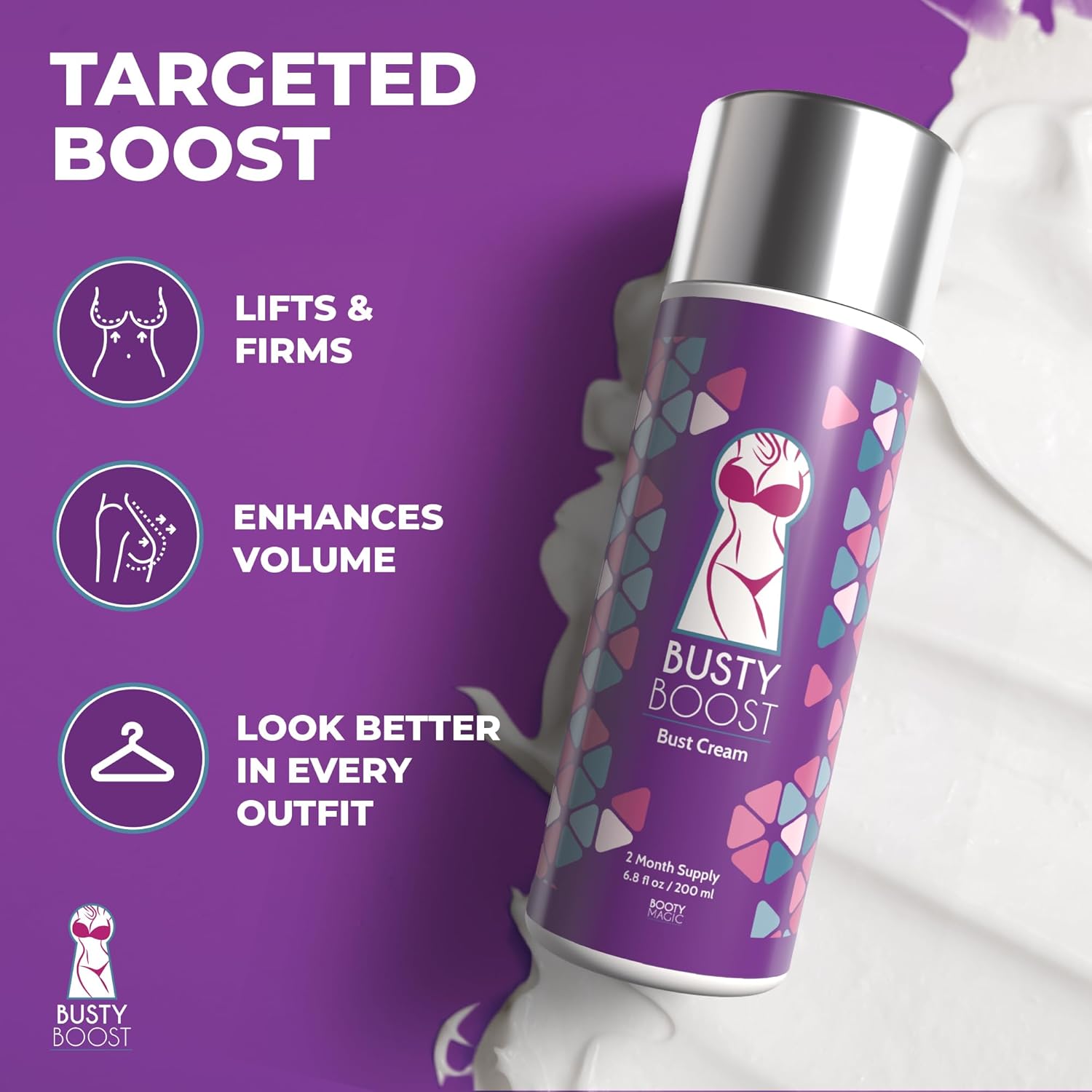 Busty Boost Breast Enhancement Cream Himalayan Beauty