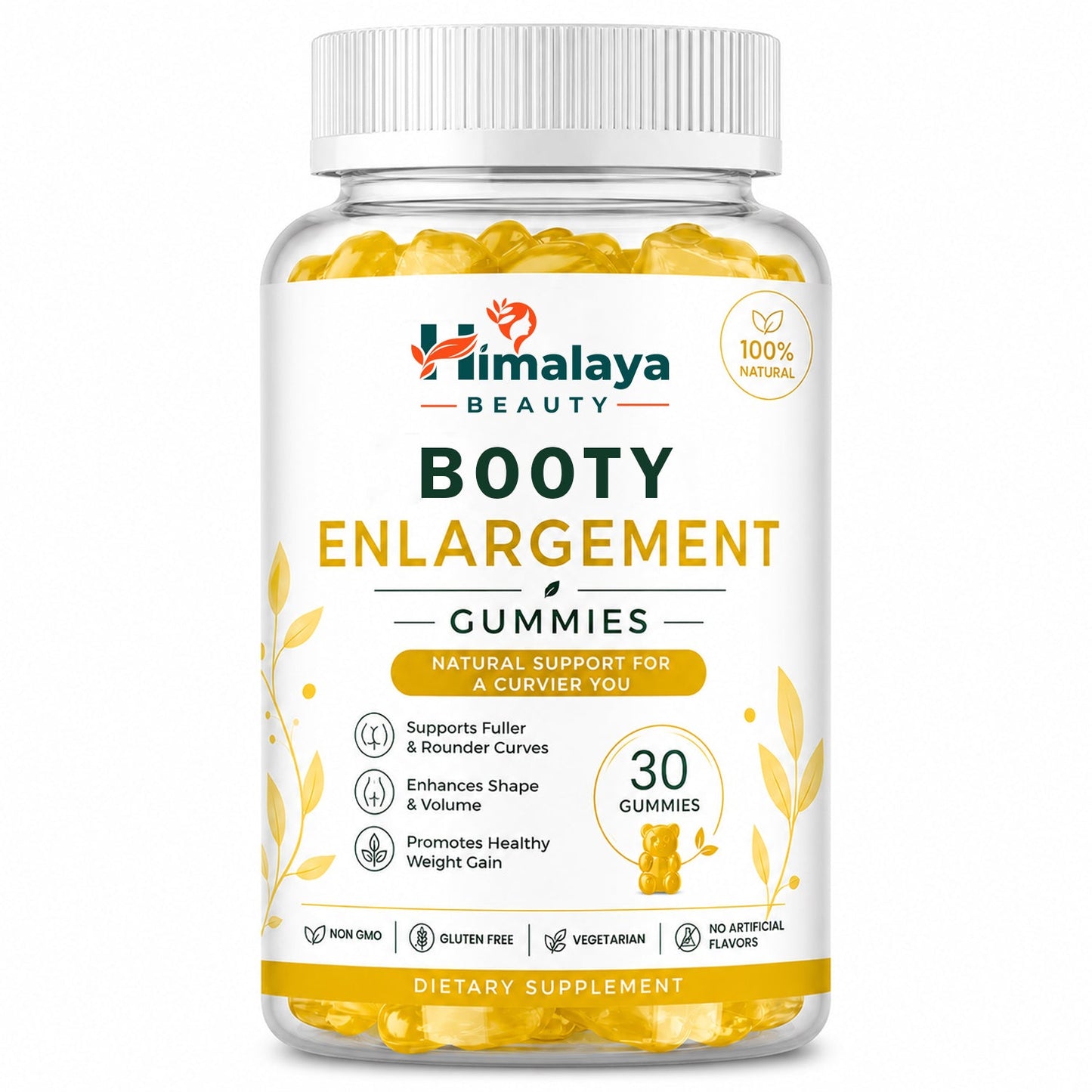 Himalaya Beauty Booty Enlargement Gummies – 30 Natural Gummies