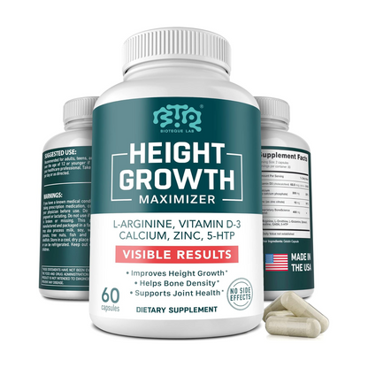 Height Growth Maximizer Capsule | Bone & Height Growth Support Capsule Himalayan Beauty
