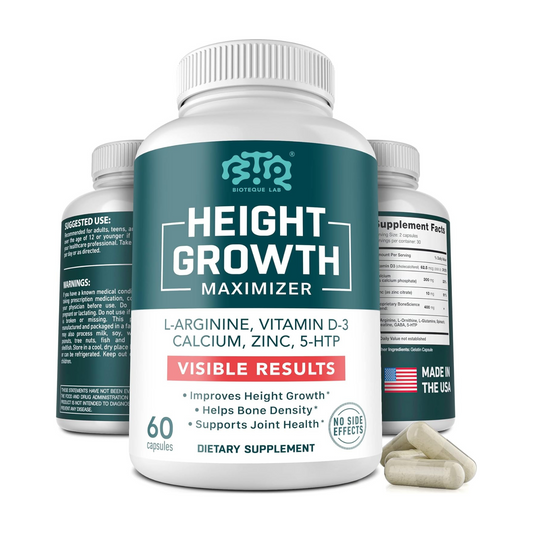 Height Growth Maximizer Capsule | Bone & Height Growth Support Capsule Himalayan Beauty