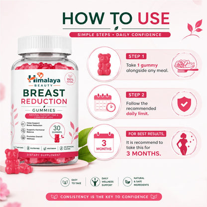 Himalaya Beauty Breast Reduction Gummies - 30 Gummies