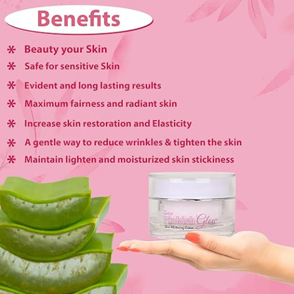 Pinkish Glow Skin Whitening Cream -  30g